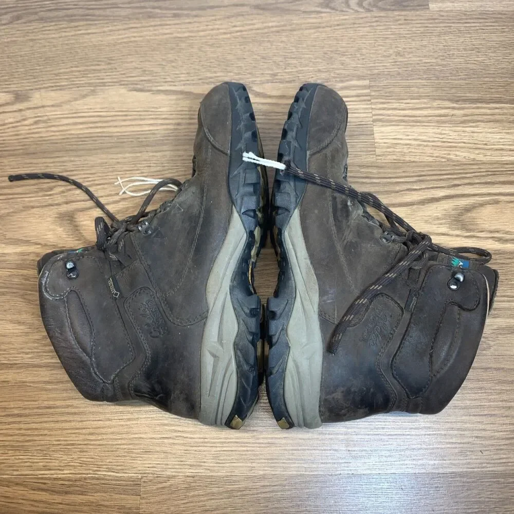 Cabelas Meindl Pflege II Gore Tex Hunting Boots Mens 11.5 EE  Brown Hiking Shoes